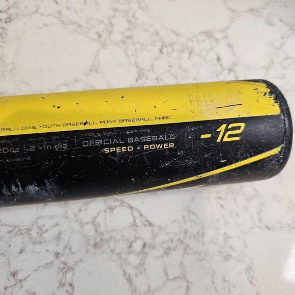 Easton Baseball Bat 32 in 20 oz 2 1/4 Dia Advanced Composite CXN -12 YB14S1 - Picture 6 of 12